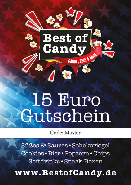 BestofCandy Gutschein 15 Euro